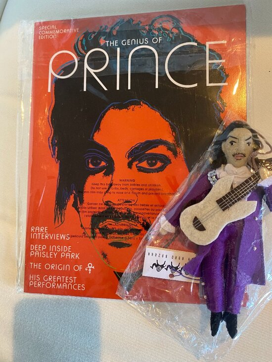 Other - Prince special commemorative Magazine sealed with Prince Ornament